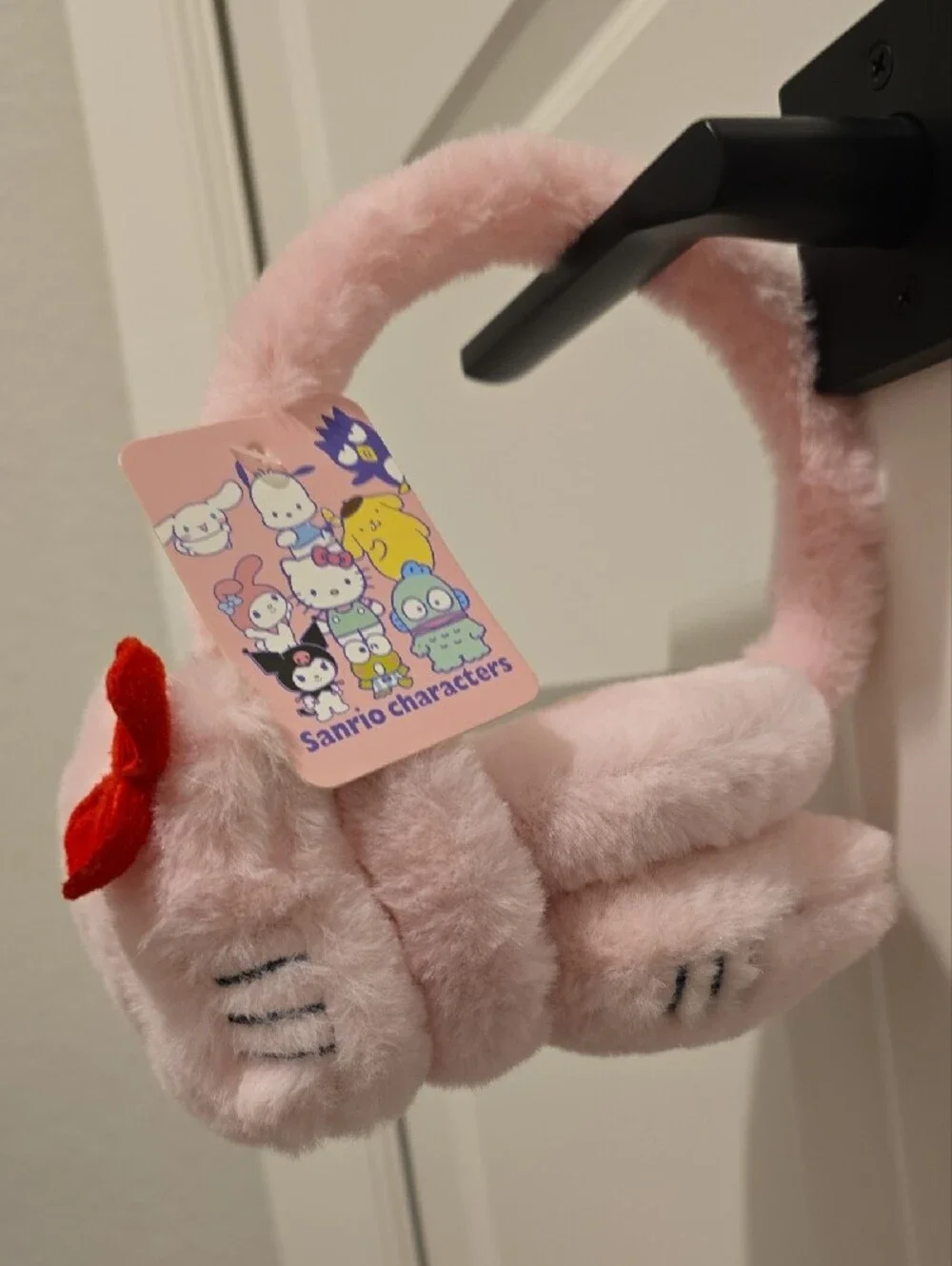 Sanrio, Hello Kitty Pink Plush Girls Ear Muffs